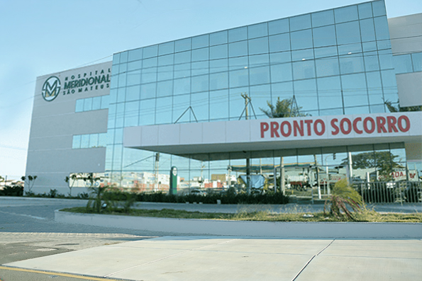 Fachada do Hospital Meridional São Mateus